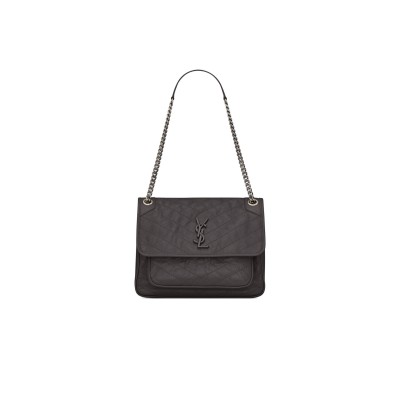 YSL NIKI MEDIUM IN VINTAGE LEATHER 6331580EN041112 (28*20*8.5cm)
